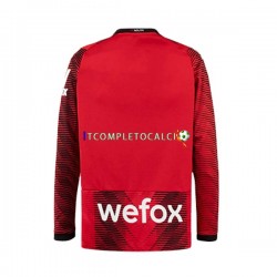 Maglia AC Milan Divisa Home 2023-2024 Manica Lunga ,Uomo