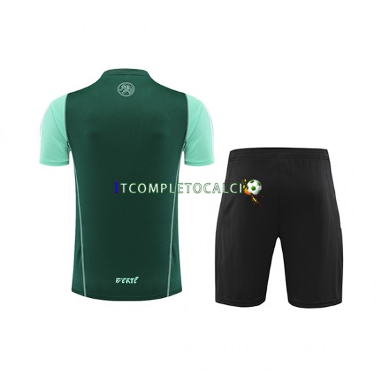 Algeria 2023-2024 Verde Maglia e pantaloncini da allenamento