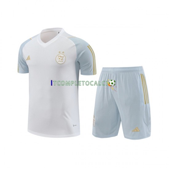 Algeria 2023-2024 Bianco Maglia e pantaloncini da allenamento