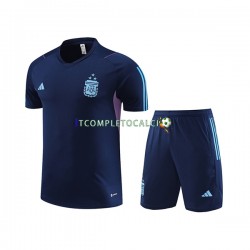 Argentina 2023-2024 Navy Maglia e pantaloncini da allenamento