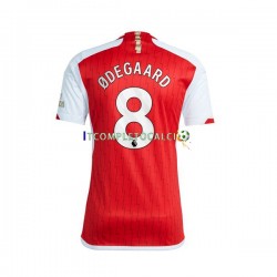 Maglia Arsenal Martin Odegaard 8 Divisa Home 2023-2024 Manica Corta ,Uomo