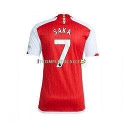 Maglia Arsenal Saka 7 Divisa Home 2023-2024 Manica Corta ,Uomo