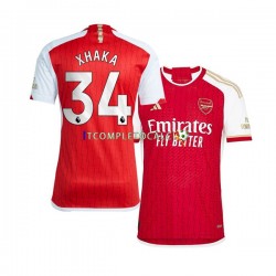 Maglia Arsenal Xhaka 34 Divisa Home 2023-2024 Manica Corta ,Uomo