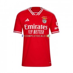 Maglia Benfica Divisa Home 2023-2024 Manica Corta ,Uomo