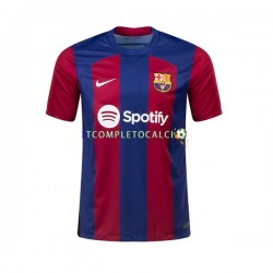 Maglia FC Barcelona Divisa Home 2023-2024 Manica Corta ,Uomo