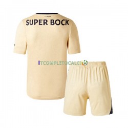 Maglia FC Porto Divisa Away 2023-2024 Manica Corta ,Bambino