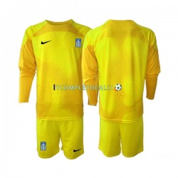 Maglia Grecia Portiere Divisa Home 2023 Manica Lunga ,Bambino
