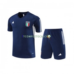 Italia 2023-2024 Navy Maglia e pantaloncini da allenamento