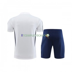 Italia 2023-2024 Bianco Maglia e pantaloncini da allenamento