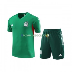 Messico 2023-2024 Verde Maglia e pantaloncini da allenamento