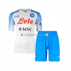 Maglia Napoli Divisa Away 2022-2023 Manica Corta ,Bambino