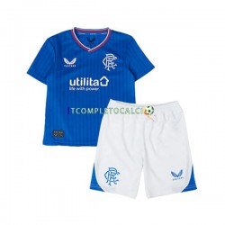 Maglia Rangers Divisa Home 2023-2024 Manica Corta ,Bambino