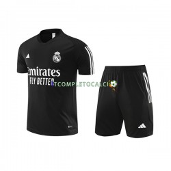 Real Madrid 2023-2024 Nero Maglia e pantaloncini da allenamento
