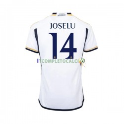Maglia Real Madrid JOSELU 14 Divisa Home 2023-2024 Manica Corta ,Uomo
