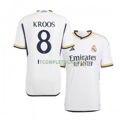 Maglia Real Madrid Kroos 8 Divisa Home 2023-2024 Manica Corta ,Uomo