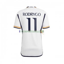 Maglia Real Madrid Rodrygo Goes 11 Divisa Home 2023-2024 Manica Corta ,Uomo