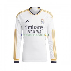 Maglia Real Madrid Vinicius Junior 7 Divisa Home 2023-2024 Manica Lunga ,Bambino
