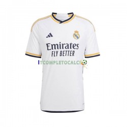 Maglia Real Madrid Vinicius Junior 7 Divisa Home 2023-2024 Manica Corta ,Bambino