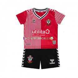 Maglia Southampton Divisa Home 2023-2024 Manica Corta ,Bambino