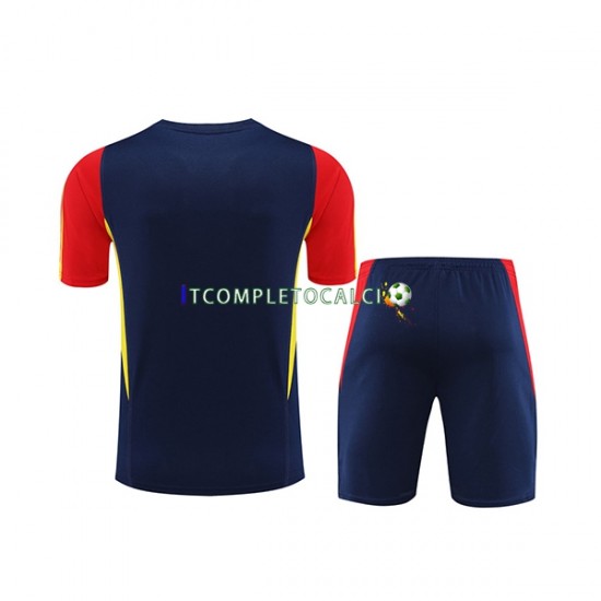Spagna 2023-2024 Blu Maglia e pantaloncini da allenamento
