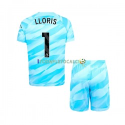 Maglia Tottenham Hotspur Hugo Lloris 1 Portiere Divisa Home 2023-2024 Manica Corta ,Bambino