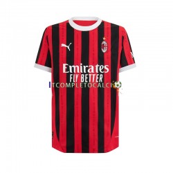Maglia AC Milan Divisa Home 2024-2025 Manica Corta ,Uomo