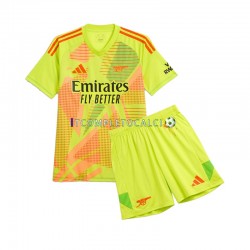 Maglia Arsenal Portiere Divisa Home 2024-2025 Manica Corta ,Bambino