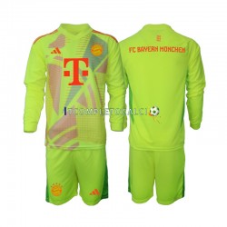Maglia FC Bayern München Portiere Divisa Home 2024-2025 Manica Lunga ,Bambino