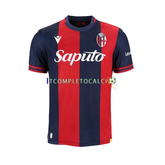 Maglia Bologna Divisa Home 2024-2025 Manica Corta ,Uomo