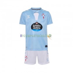 Maglia Celta de Vigo Divisa Home 2024-2025 Manica Corta ,Bambino