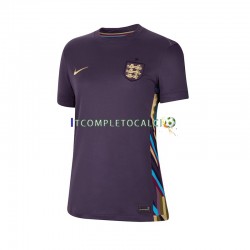 Maglia Inghilterra Divisa Away Euro 2024 Manica Corta ,Donna