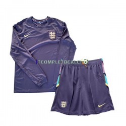 Maglia Inghilterra Divisa Away Euro 2024 Manica Lunga ,Bambino