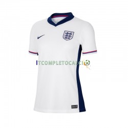 Maglia Inghilterra Divisa Home Euro 2024 Manica Corta ,Donna