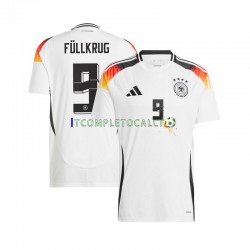 Maglia Germania Niclas Fullkrug 9 Divisa Home Euro 2024 Manica Corta ,Uomo