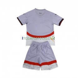 Maglia Islanda Divisa Away 2024 Manica Corta ,Bambino
