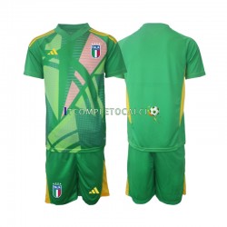 Maglia Italia Portiere Divisa Away Euro 2024 Manica Corta ,Bambino