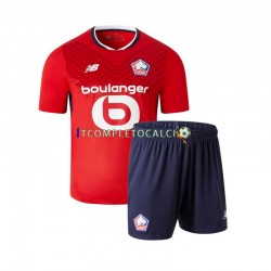 Maglia LOSC Lille Divisa Home 2024-2025 Manica Corta ,Bambino