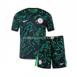 Maglia Nigeria Divisa Away 2024 Manica Corta ,Bambino
