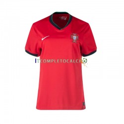 Maglia Portogallo Divisa Home Euro 2024 Manica Corta ,Donna