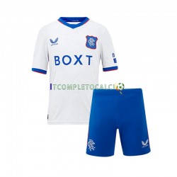 Maglia Rangers Divisa Away 2024-2025 Manica Corta ,Bambino