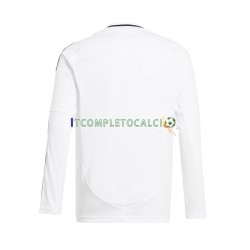Maglia Real Madrid Divisa Home 2024-2025 Manica Lunga ,Uomo