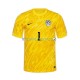 Maglia Slovenia Jan Oblak 1 Portiere Divisa Home Euro 2024 Manica Corta ,Uomo
