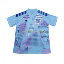 Maglia Spagna Portiere Divisa Away Euro 2024 Manica Corta ,Uomo