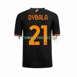 Maglia AS Roma Paulo Dybala 21 Terza Divisa 2023-2024 Manica Corta ,Uomo