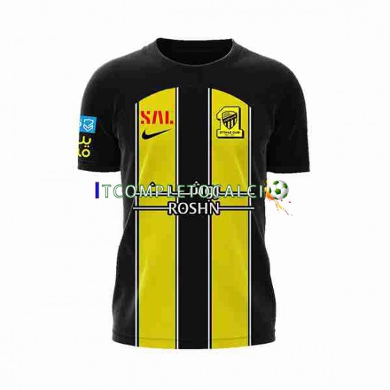 Maglia Al-Ittihad Divisa Home 2023-2024 Manica Corta ,Uomo