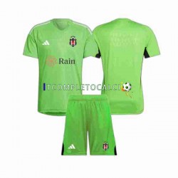 Maglia Besiktas Portiere Divisa Away 2023-2024 Manica Corta ,Bambino