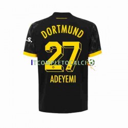 Maglia Borussia Dortmund Karim Adeyemi 27 Divisa Away 2023-2024 Manica Corta ,Uomo