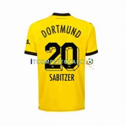 Maglia Borussia Dortmund Marcel Sabitzer 20 Divisa Home 2023-2024 Manica Corta ,Uomo