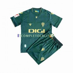 Maglia Cádiz CF Terza Divisa 2023-2024 Manica Corta ,Bambino