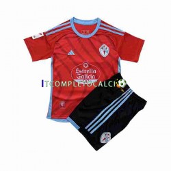 Maglia Celta de Vigo Divisa Away 2023-2024 Manica Corta ,Bambino
